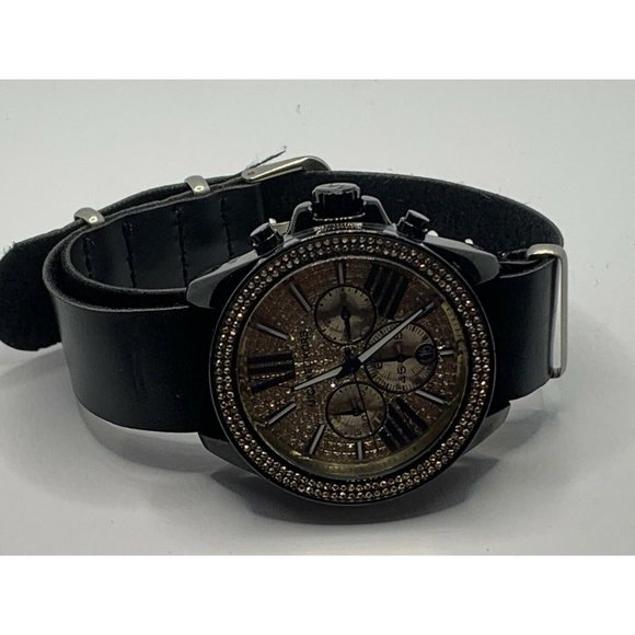 Michael Kors MK5691 Women\'s Black Leather Analog I main image 9